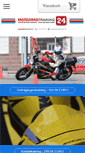 Mobile Screenshot of motorradtraining24.de